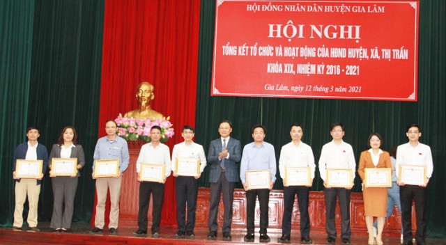Gia Lâm: Tổng kết hoạt động HĐND các cấp nhiệm kỳ 2016 - 2021